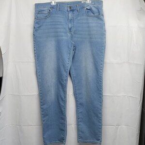 32 Degrees Cool Sweatpants Jeans Mens 40 X 32 Stretch Straight Leg Blue